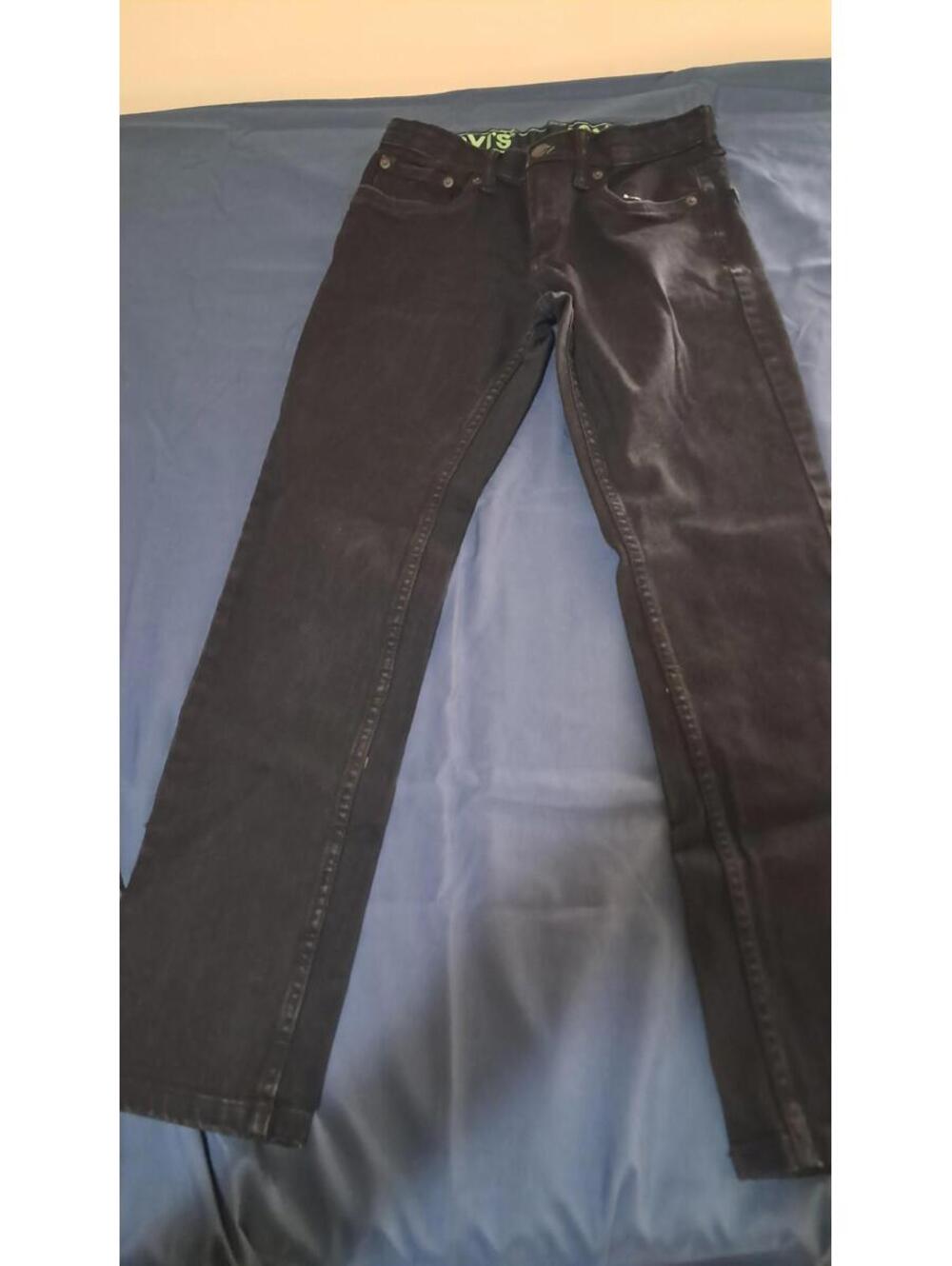 LEVI STRAUSS 511 BOYS‎ SIZE 12 REGULAR BLACK JEANS